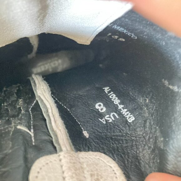 Mexicana Free People Lightning Strikes White Leather Western Boots Sz 8 - Picture 11 of 12